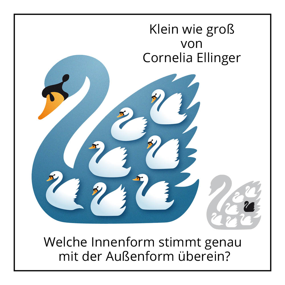 Rätsel 'Klein wie groß' von Cornelia Ellinger bei der Rätselschmiede