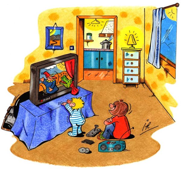 Alltagskarussell Cartoon Alltagskarussell von Iris Leier bei der Rätselschmiede