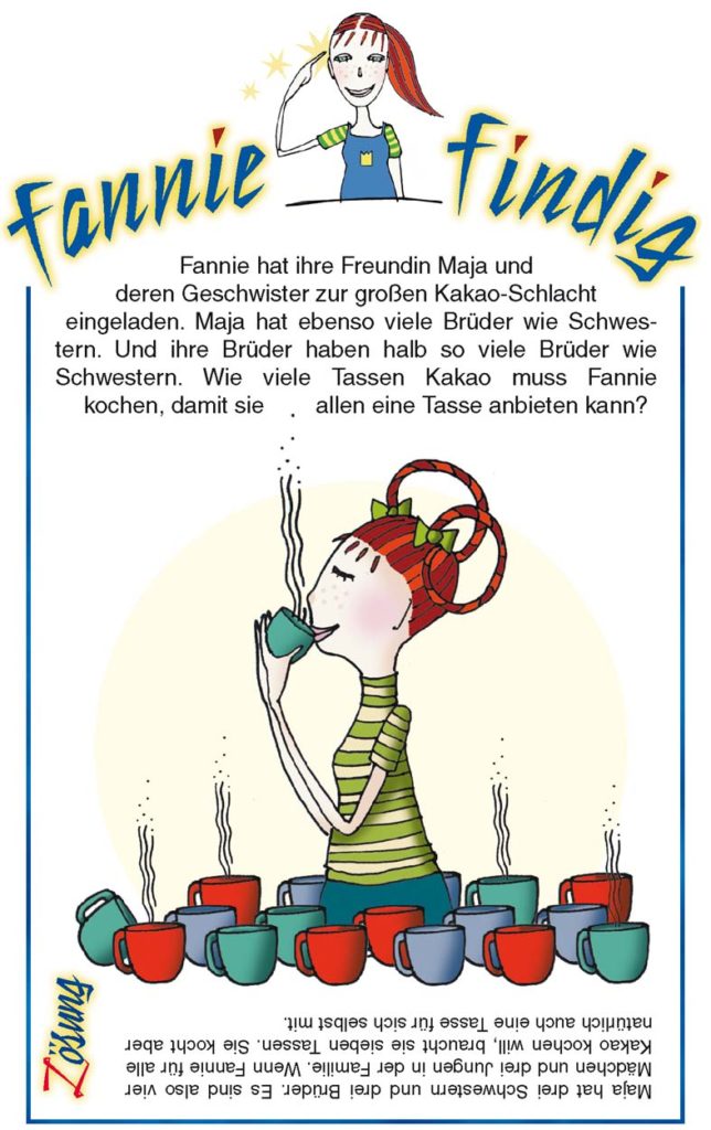 Kinderrätsel Fannie Findig von Christine Reguigne und Frauke Berg