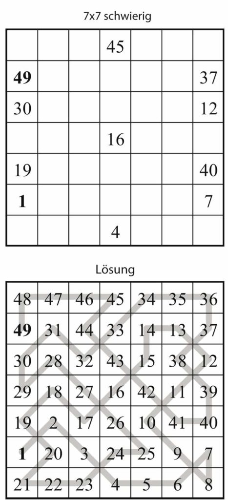 Hidoku Hidoku von Christoph Steinkellner bei der Rätselschmiede