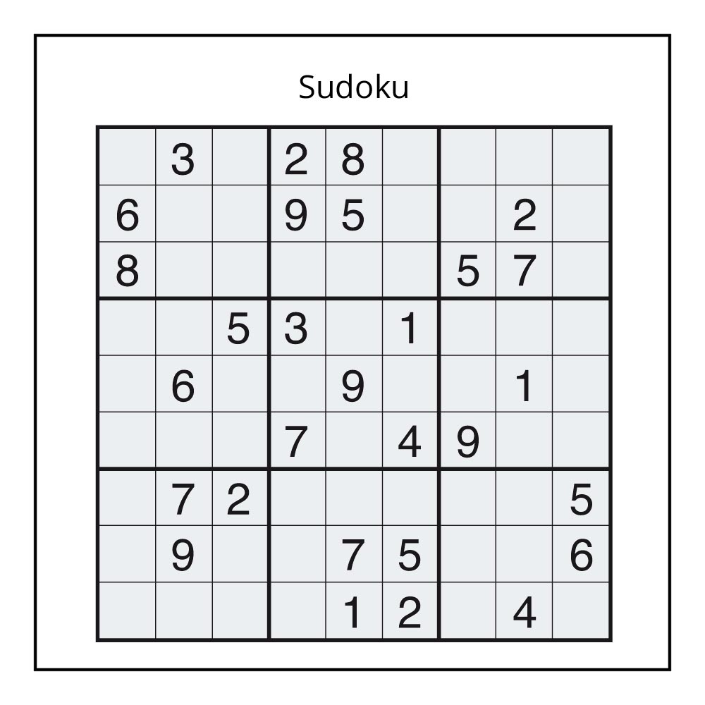 Sudoku von der Rätselschmiede